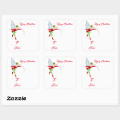Stickers Tag Fairy Christmas (Feuille)