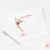 Stickers Tag Fairy Christmas (Enveloppe)