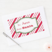 Stickers Tag père Noël (Enveloppe)