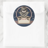 Stickers Tag Pirate Space avec Rockets Name (Sac)