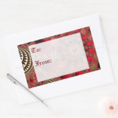 Stickers Tag Rubies & Gold (Enveloppe)