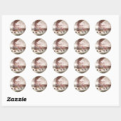 Stickers Tag Train Snowbound (Feuille)