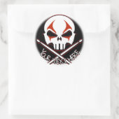 Stickers tambour Stickers Rock & Roll Personnalisé (Sac)