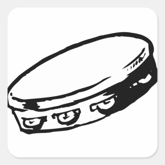 Stickers Tambourine (Devant)
