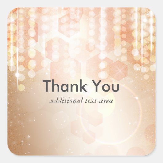 Stickers Tan Coral & Crème Glamor Feux (Devant)