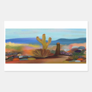 Stickers Tapisserie du désert