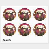 Stickers Tartan Tea Cosy (Feuille)