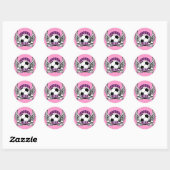 Stickers Tatouage Fille Football (Feuille)