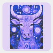 Stickers Taurus : Ensemble violet de stickers Taur (Devant)
