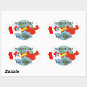 Stickers te verzenden naar Student: Canada, Geweld (Vel)