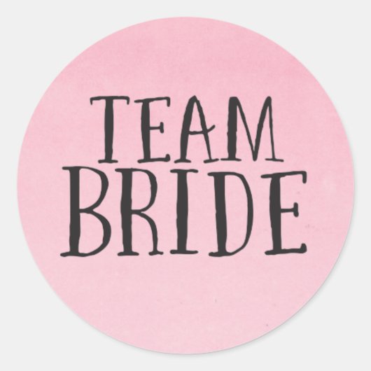 Stickers Team Bride (Devant)