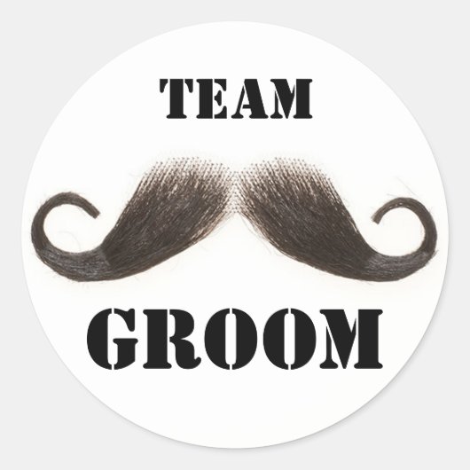 Stickers Team Groom (Devant)