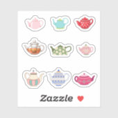Stickers Teapot (Feuille)