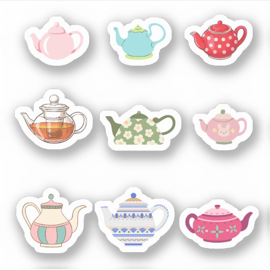Stickers Teapot (Devant)