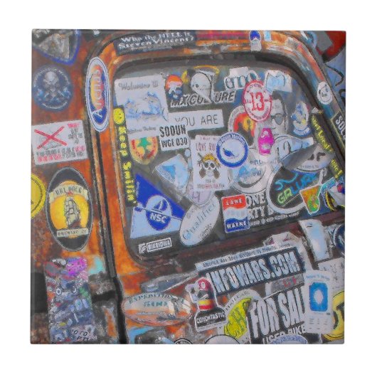 Stickers Tegeltje (Voorkant)