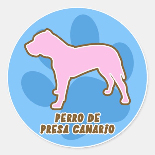Stickers tendance Perro de Presa Canario (Devant)