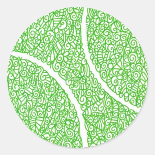 Stickers Tennis Ball Round (Devant)
