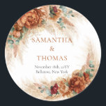 Stickers Terracotta burgundy eucalyptus et pampas<br><div class="desc">Si vous cherchez à ajouter une touche de charme d'inspiration nature à vos effets personnels, pensez aux Stickers Terracotta, Bourgogne, Eucalyptus et Pampas. Ces autocollants apportent les teintes terreuses de terre cuite et bordeaux, complétées par les verdure apaisante de l'eucalyptus et le délicat parfum de l'herbe de la pampa. Que...</div>