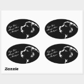 Stickers Terre-Neuve Stickers Chien de Terre-Neuve (Feuille)