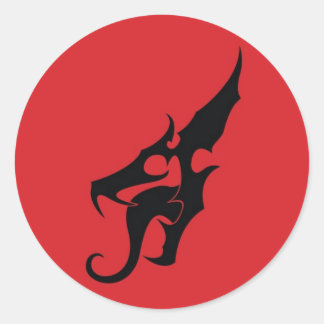 Stickers Tête de dragon TRD