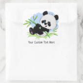 stickers texte personnalisé Cute Panda (Sac)