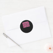 Stickers Texte rose S Santé mentale (Enveloppe)