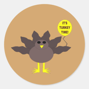 Stickers Thankesgiving Time Turquie
