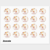 Stickers Thanksgiving (Feuille)