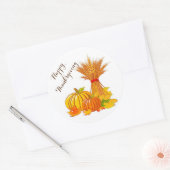 Stickers Thanksgiving/Bon thanksgiving (Enveloppe)