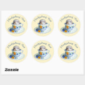 Stickers thé hérisson (Feuille)