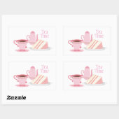 Stickers Thé Rose (Feuille)