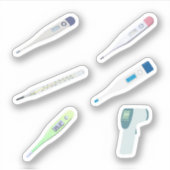 Stickers Thermomètre (Devant)