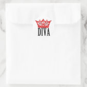 Stickers Tiara DIVA Tapis Rouge (Sac)