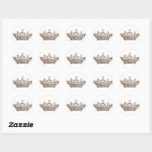 stickers Tiara et Gems (Feuille)