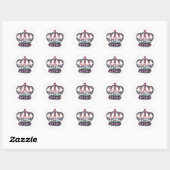 stickers Tiara Gems (Feuille)