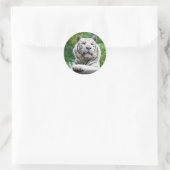 stickers Tiger blanc (Sac)