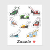 Stickers tondeuse (Feuille)