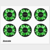 Stickers Tons De Démarrage Vert (Feuille)