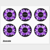 Stickers Tons De Démarrage Violet (Feuille)