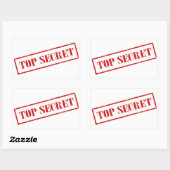 Stickers Top Secret (Feuille)