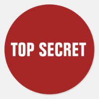Stickers Top Secret