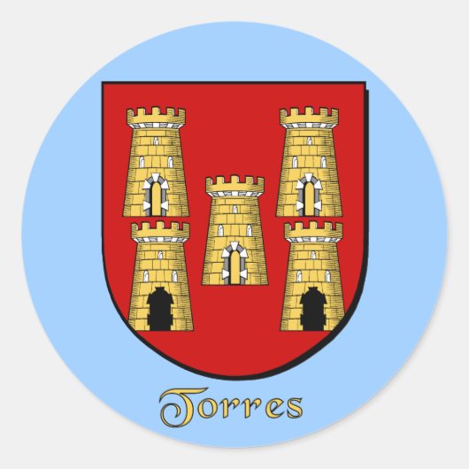 Stickers Torres Family Shield (Devant)