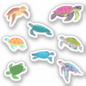Stickers Tortue (Recto)