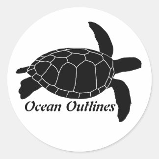Stickers Tortue de mer