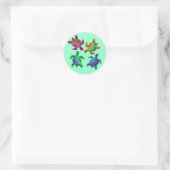 Stickers Tortues peintes multiples (Sac)