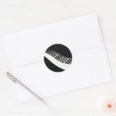 Stickers Touches de piano (Enveloppe)