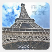Stickers Tour Eiffel - Customisez-Le ! (Devant)