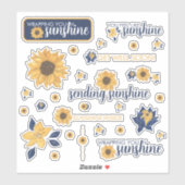 Stickers Tournesol (Feuille)
