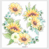 Stickers Tournesol (Feuille)