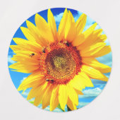 Stickers Tournesol Jaune (Design 1)